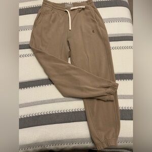 Everlane Women's Organic Cotton Tan Joggers - See Matching Sweatshirt Listing